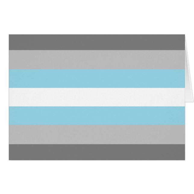 Demiboy Pride Flag (Front Horizontal)