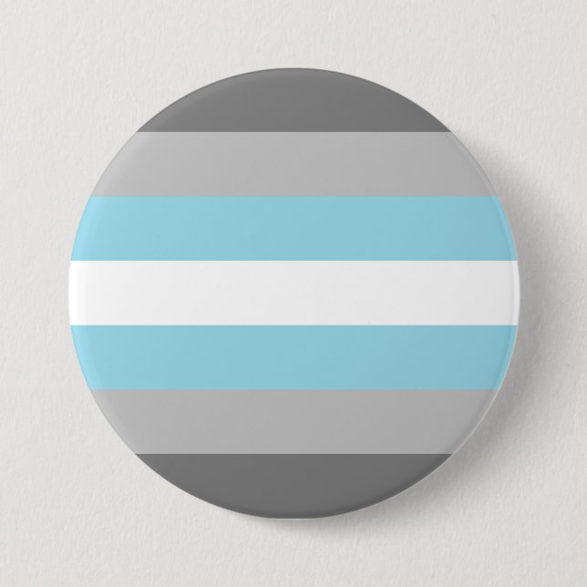 Demiboy Pride Flag 7.5 Cm Round Badge (Front)