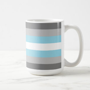 Demiboy Pride Flag Coffee Mug