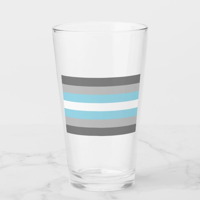 Demiboy Pride Glass (Front)