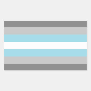Demiboy Pride Rectangular Sticker