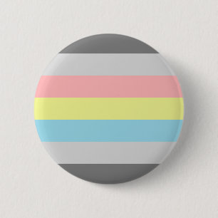 Demiflux Pride 6 Cm Round Badge
