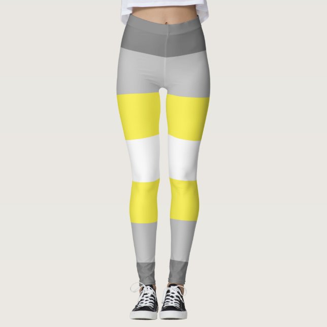 Demigender Pride Leggings (Front)