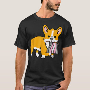 Demigirl Corgi Demigirl Pride  T-Shirt