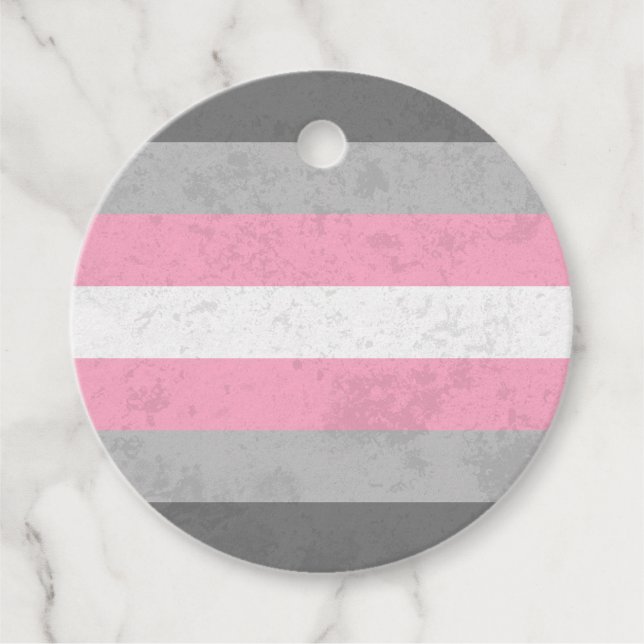 Demigirl Favour Tags (Front)