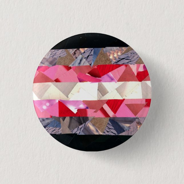 Demigirl Flag 3 Cm Round Badge (Front)