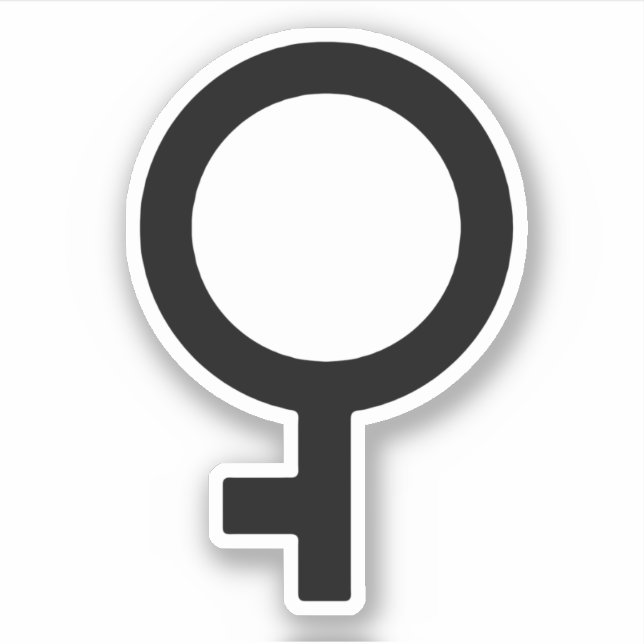 Demigirl Gender Symbol (Front)