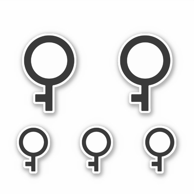 Demigirl Gender Symbol (Front)