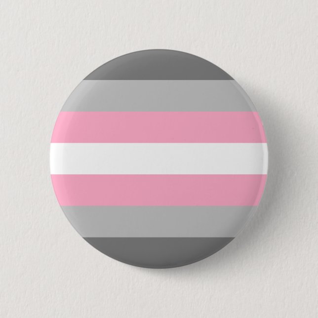 Demigirl Pride Flag 6 Cm Round Badge (Front)
