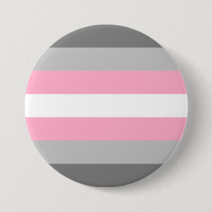 Demigirl Pride Flag 7.5 Cm Round Badge