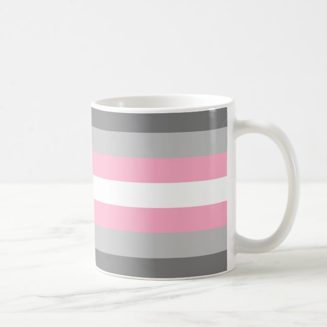 Demigirl Pride Flag Coffee Mug (Right)