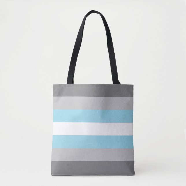 Demiguy Flag LGBT Tote Bag (Front)