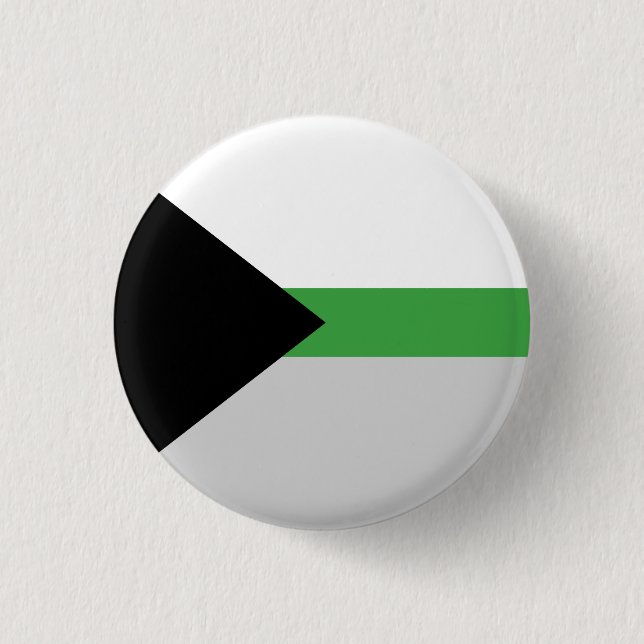 Demiromantic Pride Button (Front)