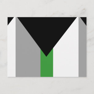 Demiromantic Pride Flag Postcard