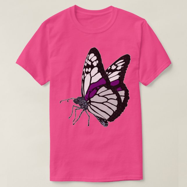 Demisexual Butterfly T-Shirt (Design Front)