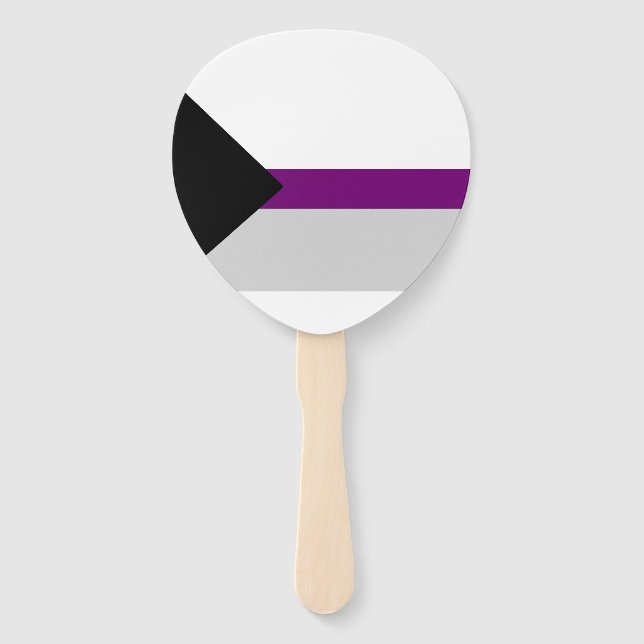Demisexual Hand Fan (Back)