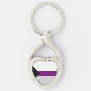 Demisexual Key Ring