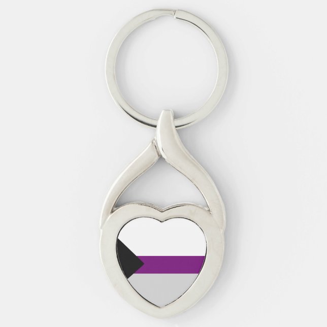 Demisexual Key Ring (Front)