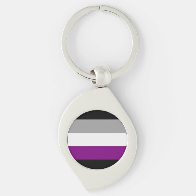 Demisexual Key Ring (Front)