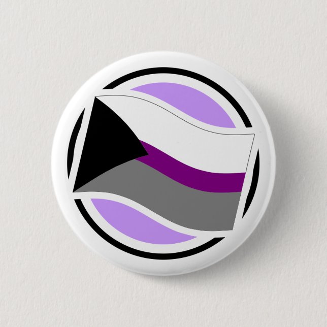 Demisexual Pop-Up Definition Icon Button (Front)