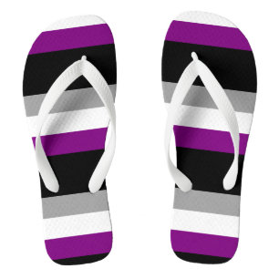 Demisexual Pride Flip Flops