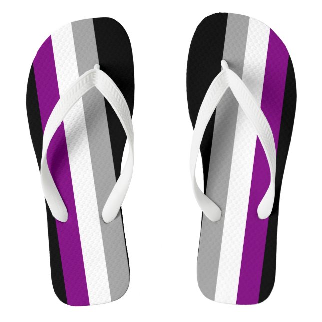 Demisexual Pride Flip Flops (Footbed)