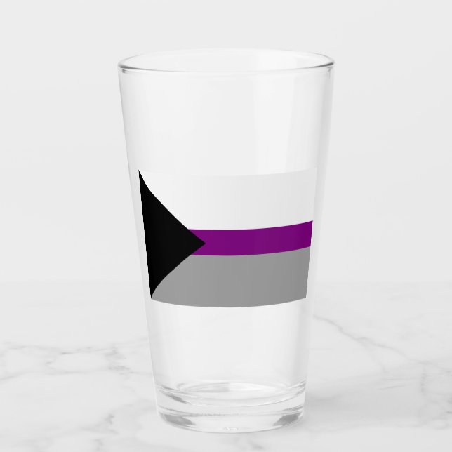 Demisexual Pride Glass (Front)