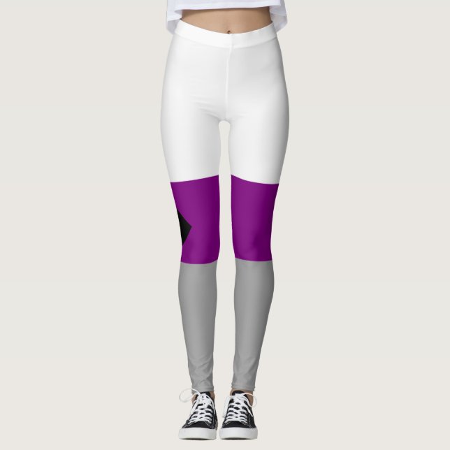 Demisexual Pride Leggings (Front)