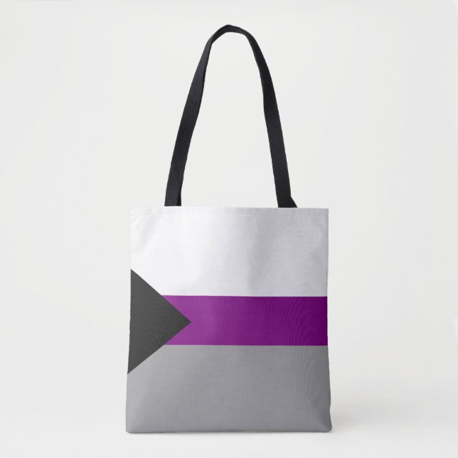 Demisexual Pride Tote Bag (Front)
