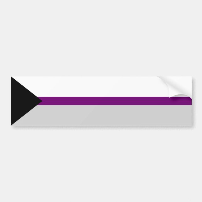Demisexuality flag Bumper Sticker (Front)