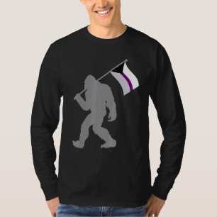 Demisexuality Pride Flag Monster On Demisexual T-Shirt
