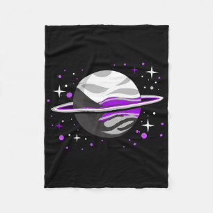 Demiual Outer Space Planet Demiual Pride Fleece Blanket