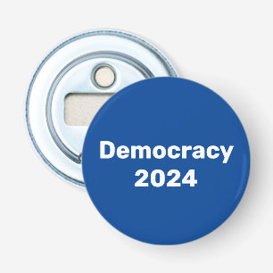 Democracy 2024 Presidential Election Bottle Opener