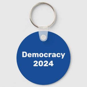 Democracy 2024 Presidential Election Key Ring