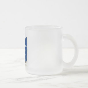 Democracy .. A Challenge - WPA Poster - Frosted Glass Coffee Mug