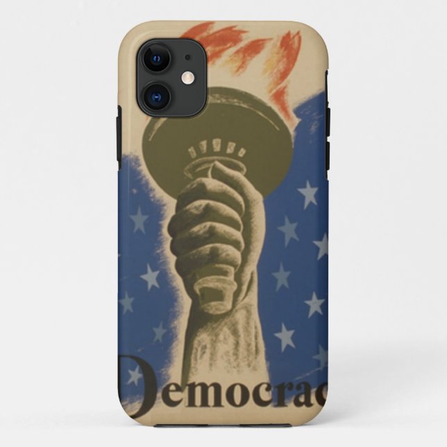 DEMOCRACY Case-Mate iPhone CASE (Back)