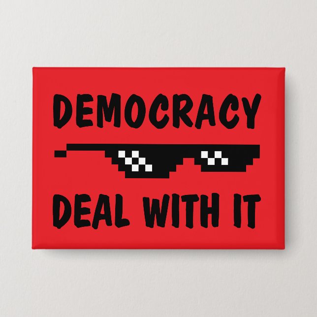 Democracy Deal With It - No Kings (Front)