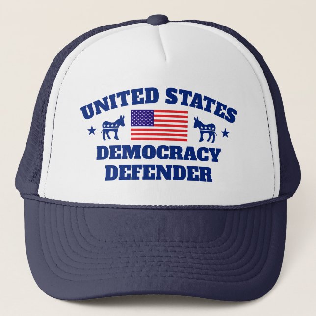 Democracy Defender©™ Trucker Hat (Front)