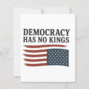 Democracy Has No King Anti Trump USA 