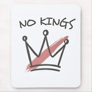 Democracy Has no King Librety Status USA Mouse Mat