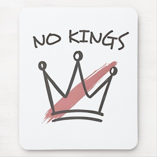 Democracy Has no King Librety Status USA  Mouse Mat (Front)