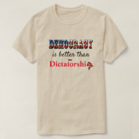 Democracy is better than Dictatorship