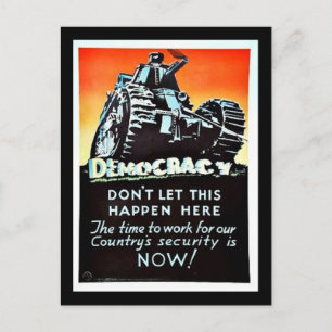 Democracy Postcard