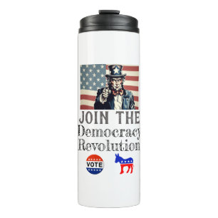 Democracy Revolution Thermal Tumbler