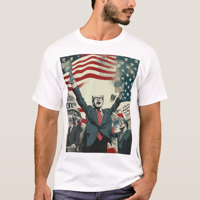 Democracy’s Dilemma: Power, Greed, and Influence T-Shirt (Front)
