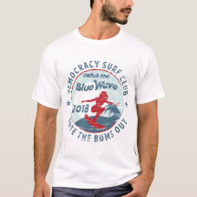 Democracy Surf Club - catch the blue wave!