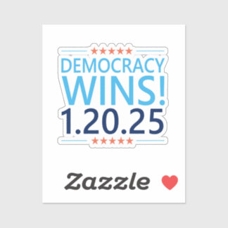 Democracy Wins Kamala Harris 1.20.25