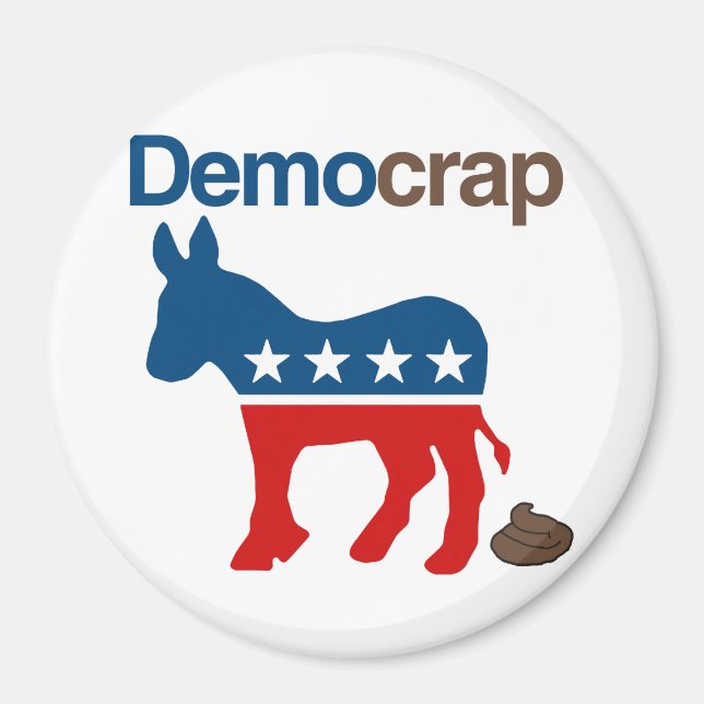 DEMOCRAP MAGNET (Front)