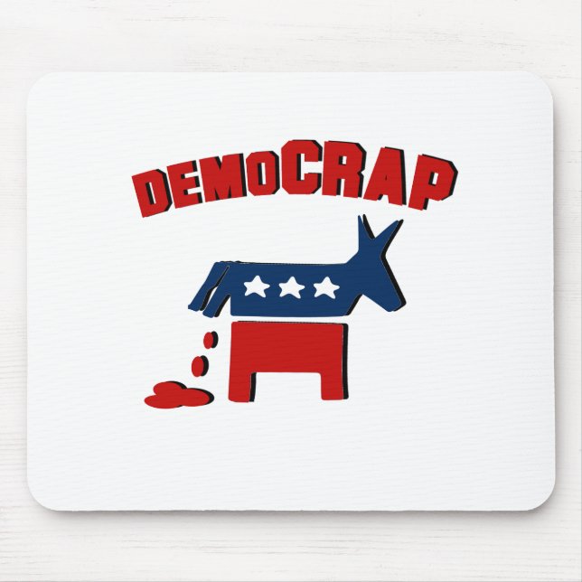 Democrap Mouse Mat (Front)