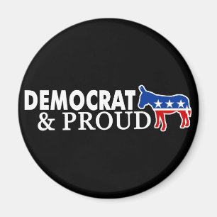 Democrat and Proud Magnet